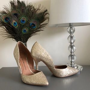 Chinese Laundry Metallic Gold Pumps